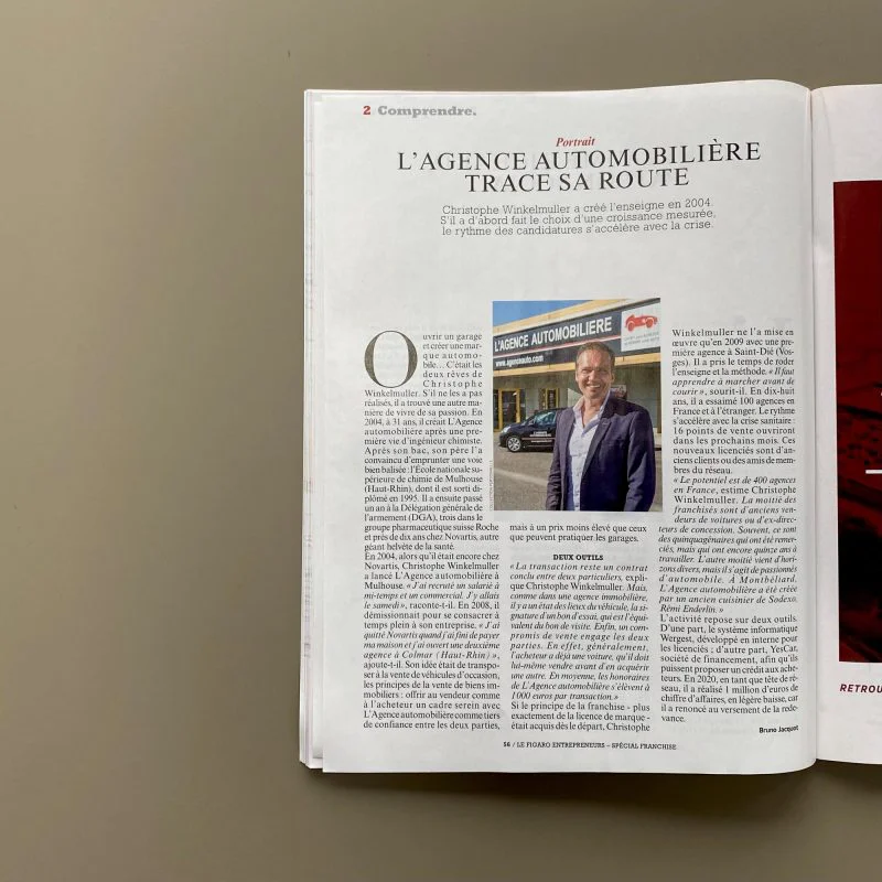 Article Le Figaro Entrepreuneurs