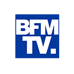 Logo BFM TV avec L'Agence Automobilière