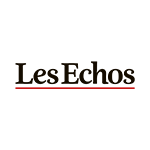 Logo Les Echos avec L'Agence Automobilière