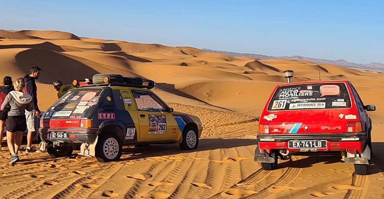 205 Africa Raid et L'Agence Automobiliere