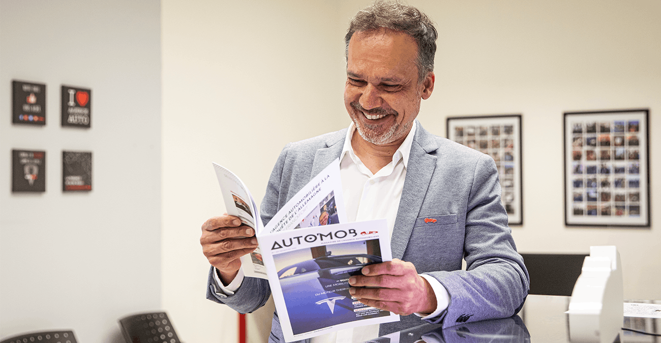 Christophe Winkelmuller president L'Agence Automobilière