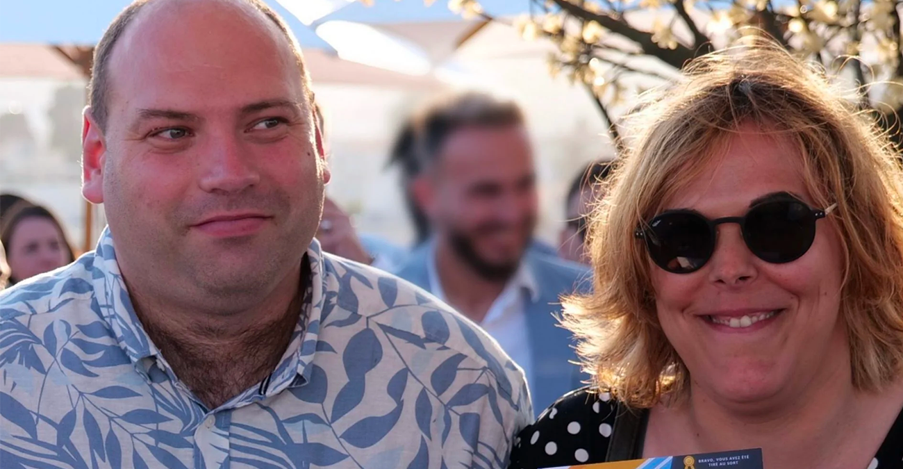 Ludovic et Céline gérants de L'Agence Automobilière de Quimper